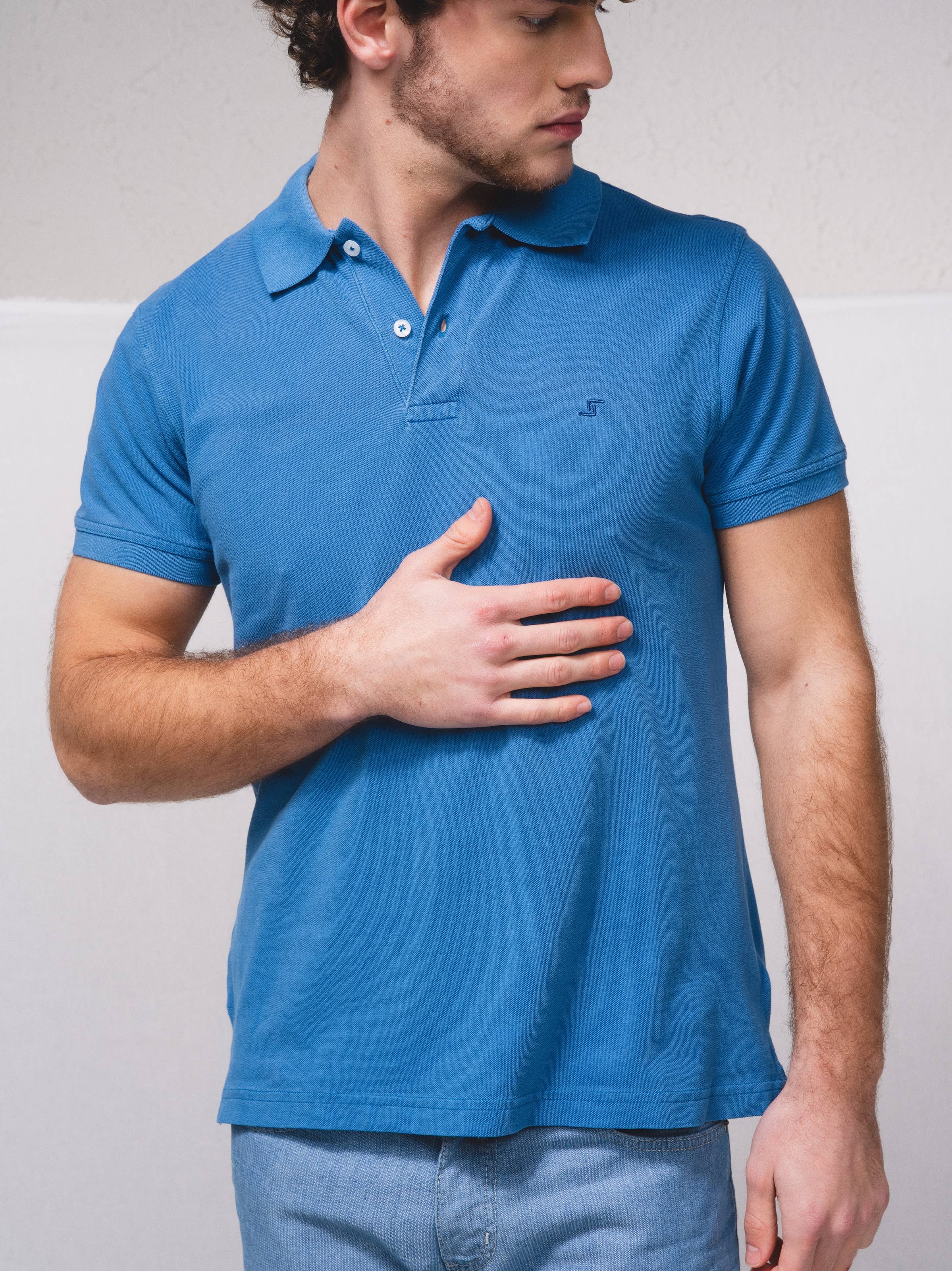 SMF - Wholesale Polo - Men's - 238554 - Embroided pike polo with pigmitation19