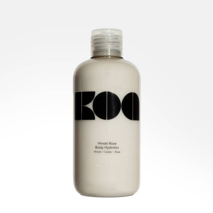 Hinoki Rose Body Hydrator for wholesale by Koa