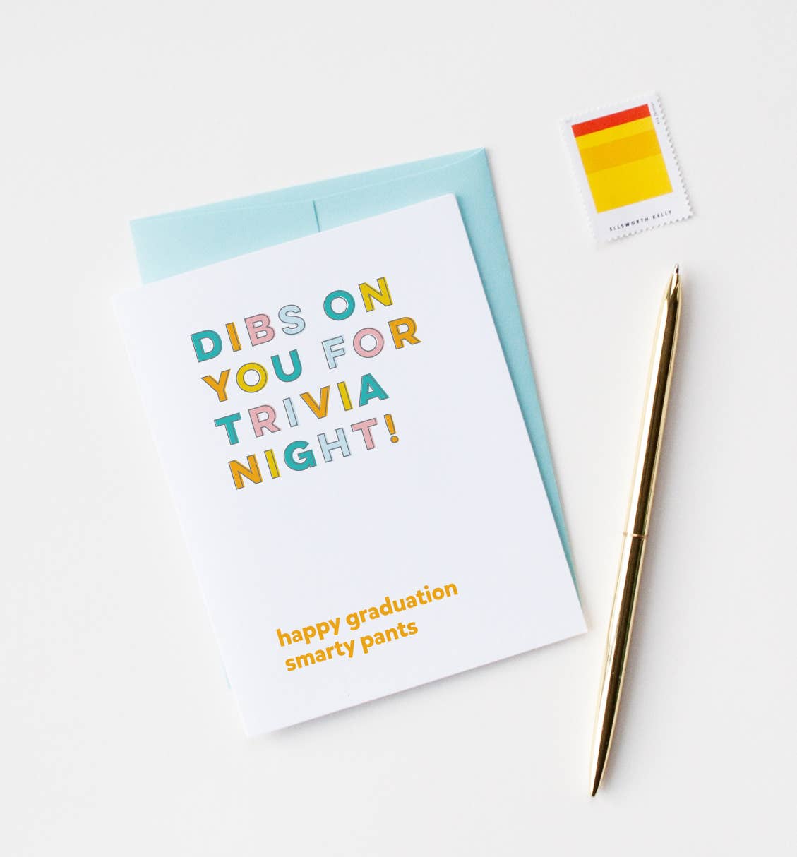 Graphic Anthology Greeting Cards - Wholesale Congratulations Card - Trivia Night card1