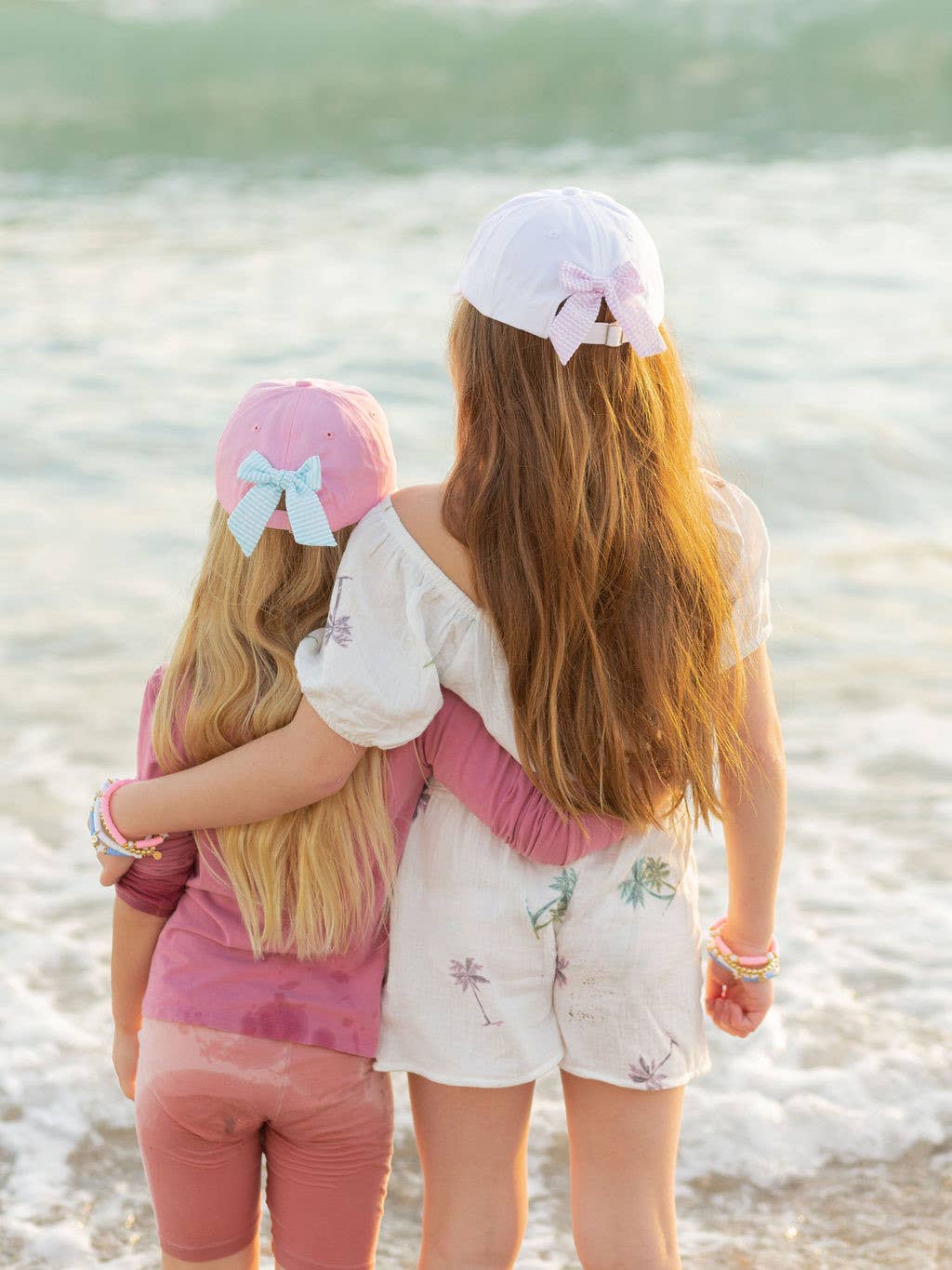 Bits & Bows - Wholesale Baseball Cap - Kids - Showgirl Bow Baseball Hat (Baby, Youth, Junior)3