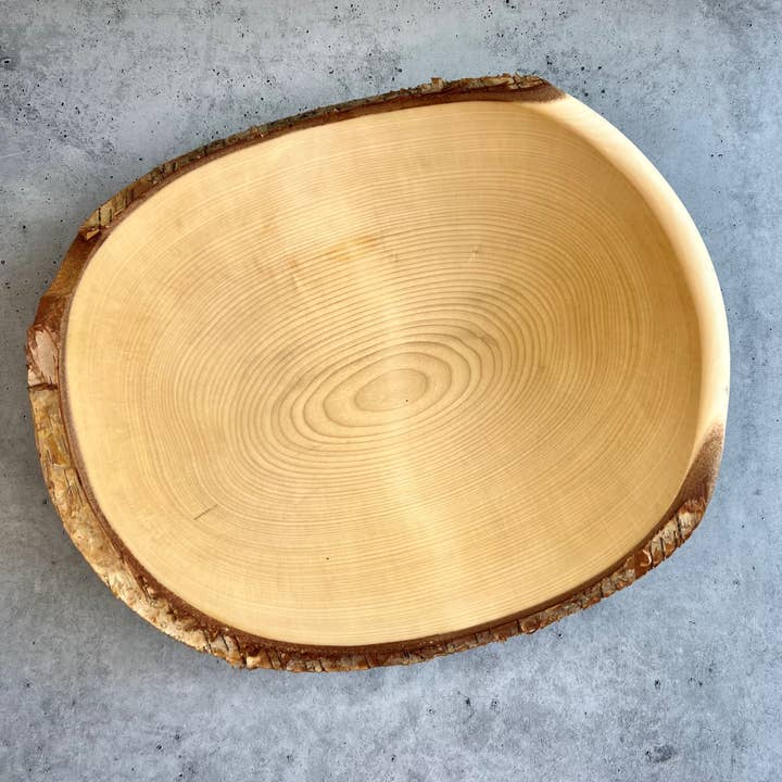The Great Alaskan Bowl Company - Wholesale Serve Bowl - Live Edge Birch Wood Bowl1