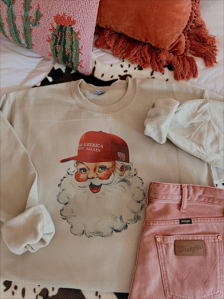 GENIAL OTRA VEZ, PAPÁ NOEL para venta al por mayor de Western Vintage Babe