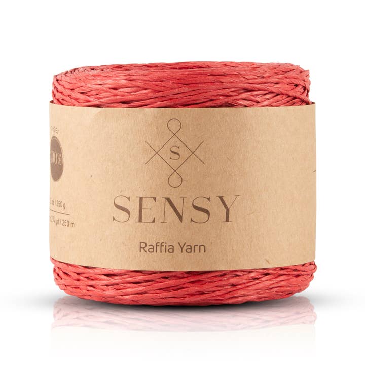 Sensy - Venta al por mayor Hilos - Sensy Hilo de rafia 100 % papel, 250 m (274 yd)19