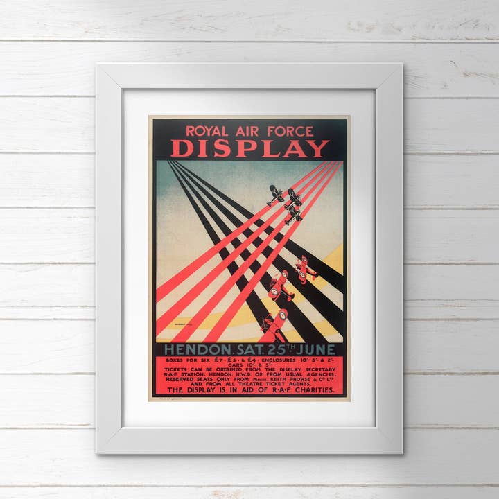 POSTER (Pack of 10): Royal Air Force Display - 25 June. ML0134 for wholesale by Memory Lane