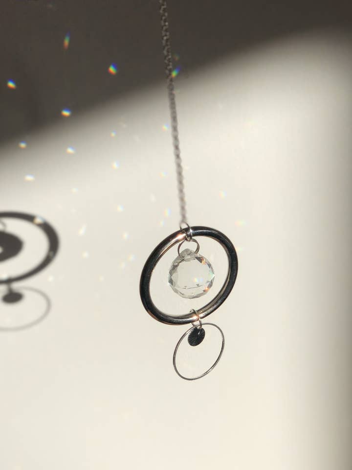 Moon Suncatcher for wholesale by Atelier Aiyanna