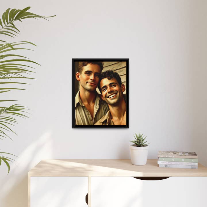 Walt & Pete - Wholesale Art Print - Missing Art Studies - Grant 01013