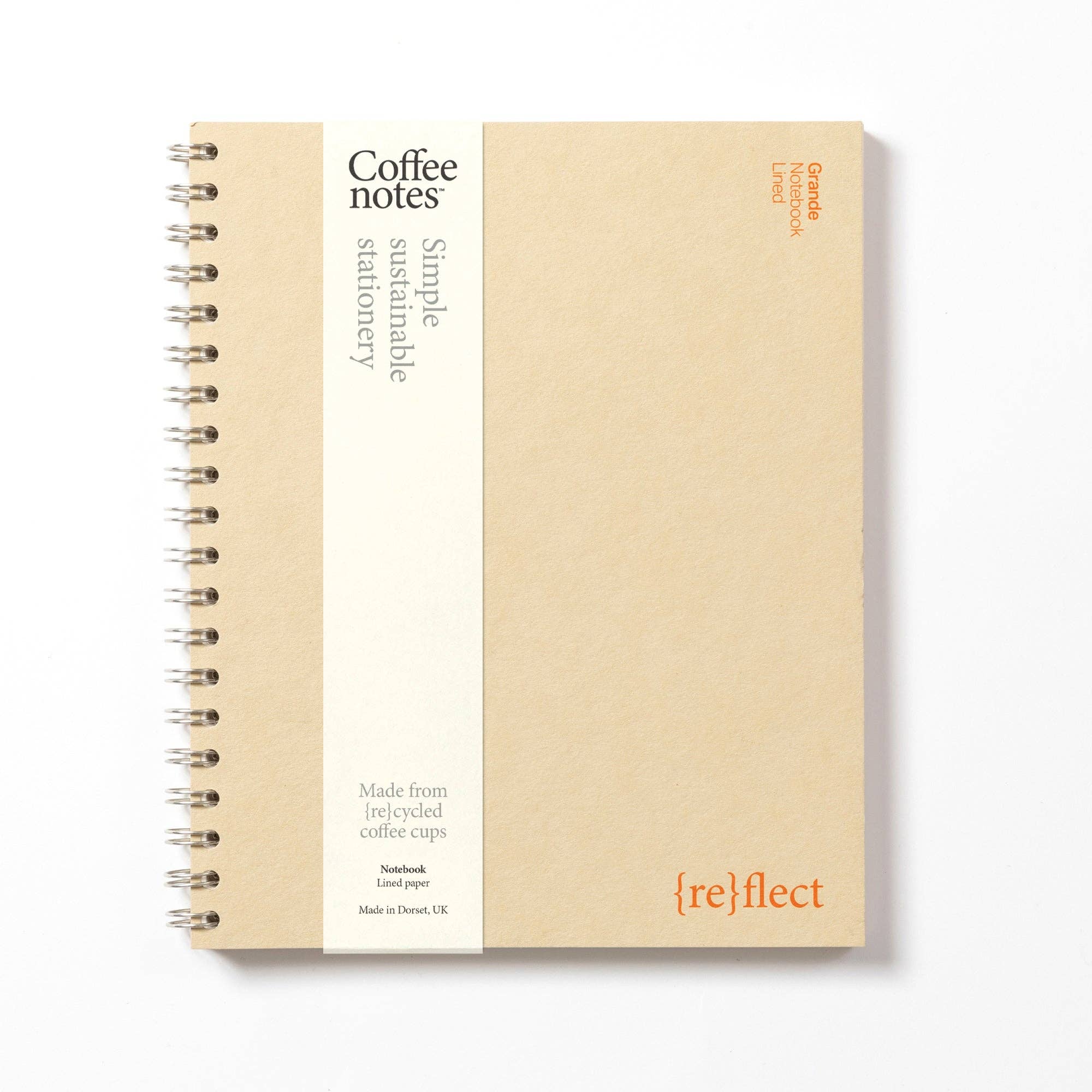 Coffeenotes – wholesale Notebook – Kraft Wirebound Notebook (Lined)3