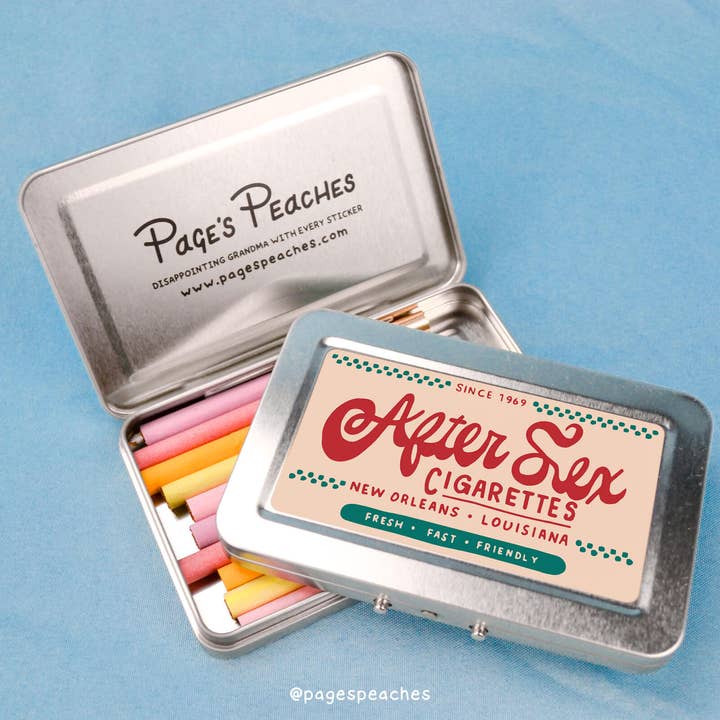 Page's Peaches - Wholesale Humidor/Cigar Accessory - After Sex Cigarette Case NEW STYLE4