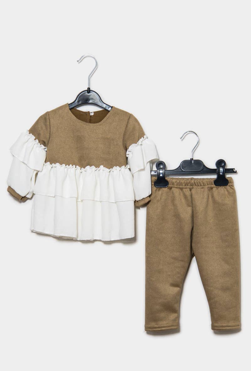 IDEAL OUTFIT - Vente Ensemble haut et pantalon – bébé - Ensemble bébé deux pièce ref:B8085