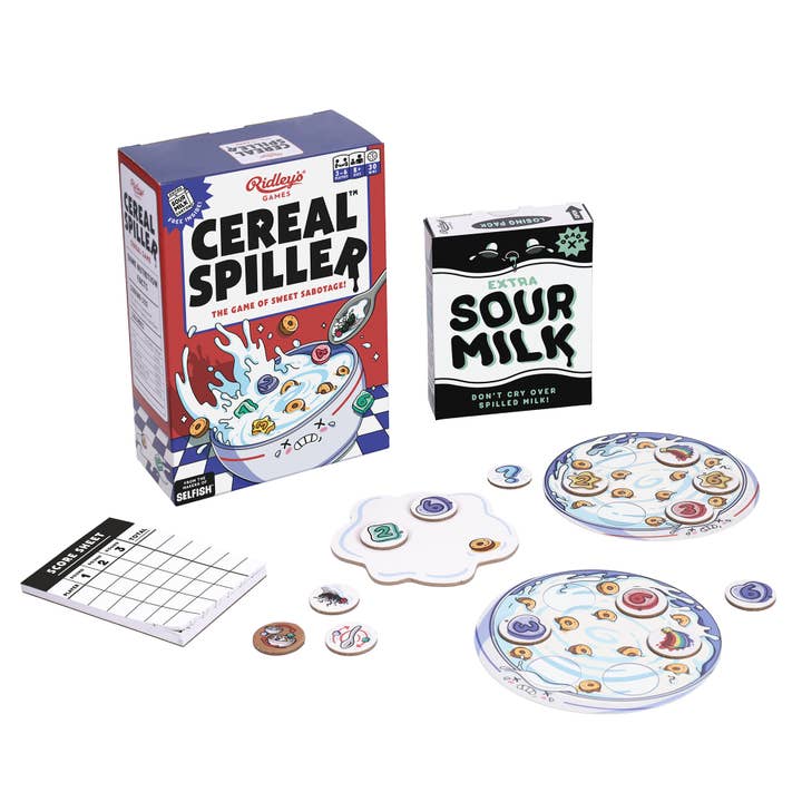 Chronicle Books - Wholesale Board Game - Cereal Spiller3