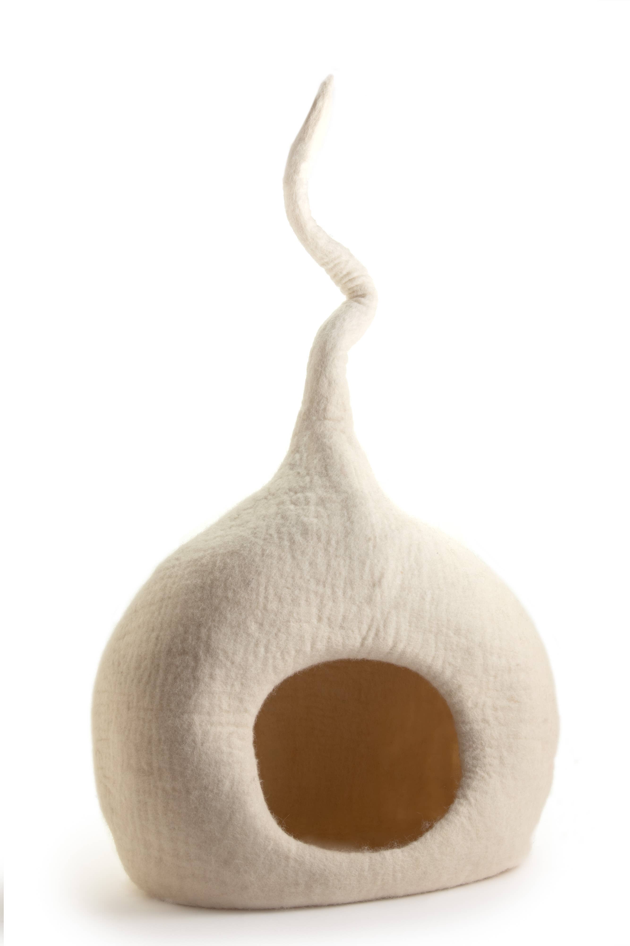 CBC DESIGNS – Großhandel Haustierhöhle – Katze/Hund – CBC Pets Einzigartiges Katzenhöhlenbett Groß – 100 % Wollfilz, handgefertigt8