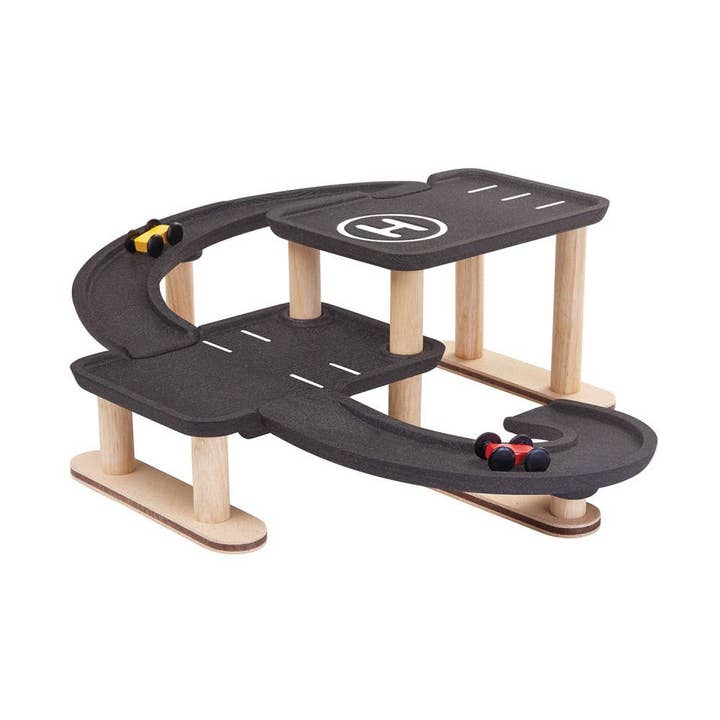 PlanToys - Wholesale Toy Set - Kids - Race And Play Parking Garage0