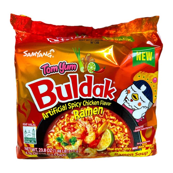 Global Bite Co - Wholesale Ramen - Buldak Spicy Chicken Ramen TomYum 5pck