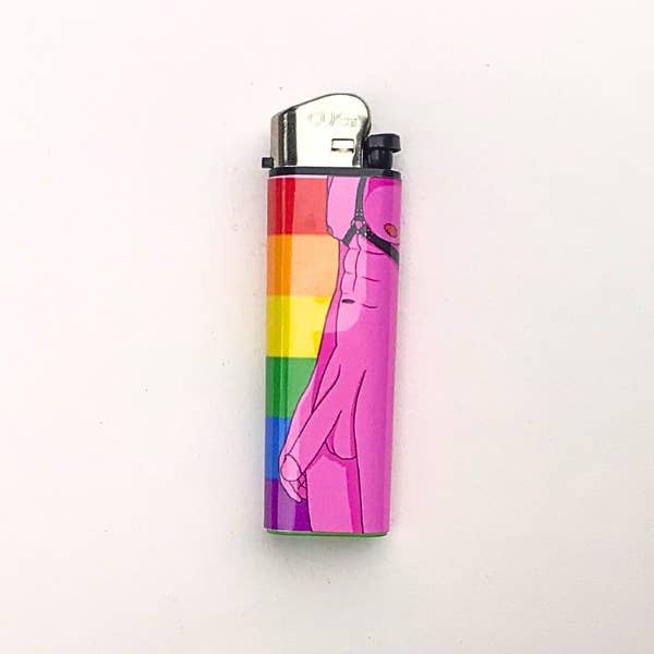 Pride Handmade Art Lighter for wholesale by Vivrant Vixen