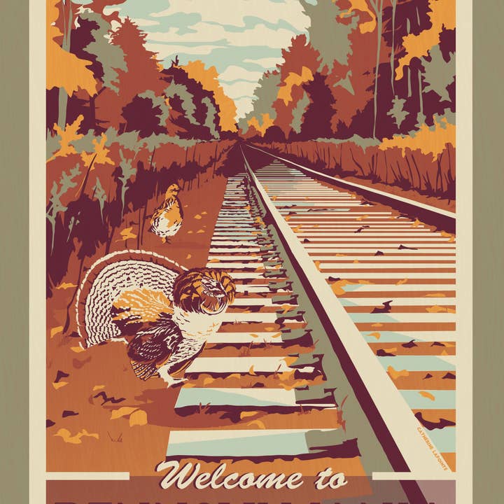 Pennsylvania Vintage Retro Postcard for wholesale by Lionheart Graphics