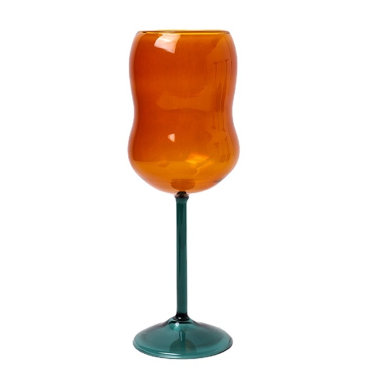 IVORE.GROUP (We cover All Import duty) - Wholesale Wine Glass - Color Champagne Wine Glass CupBrown-Green

2