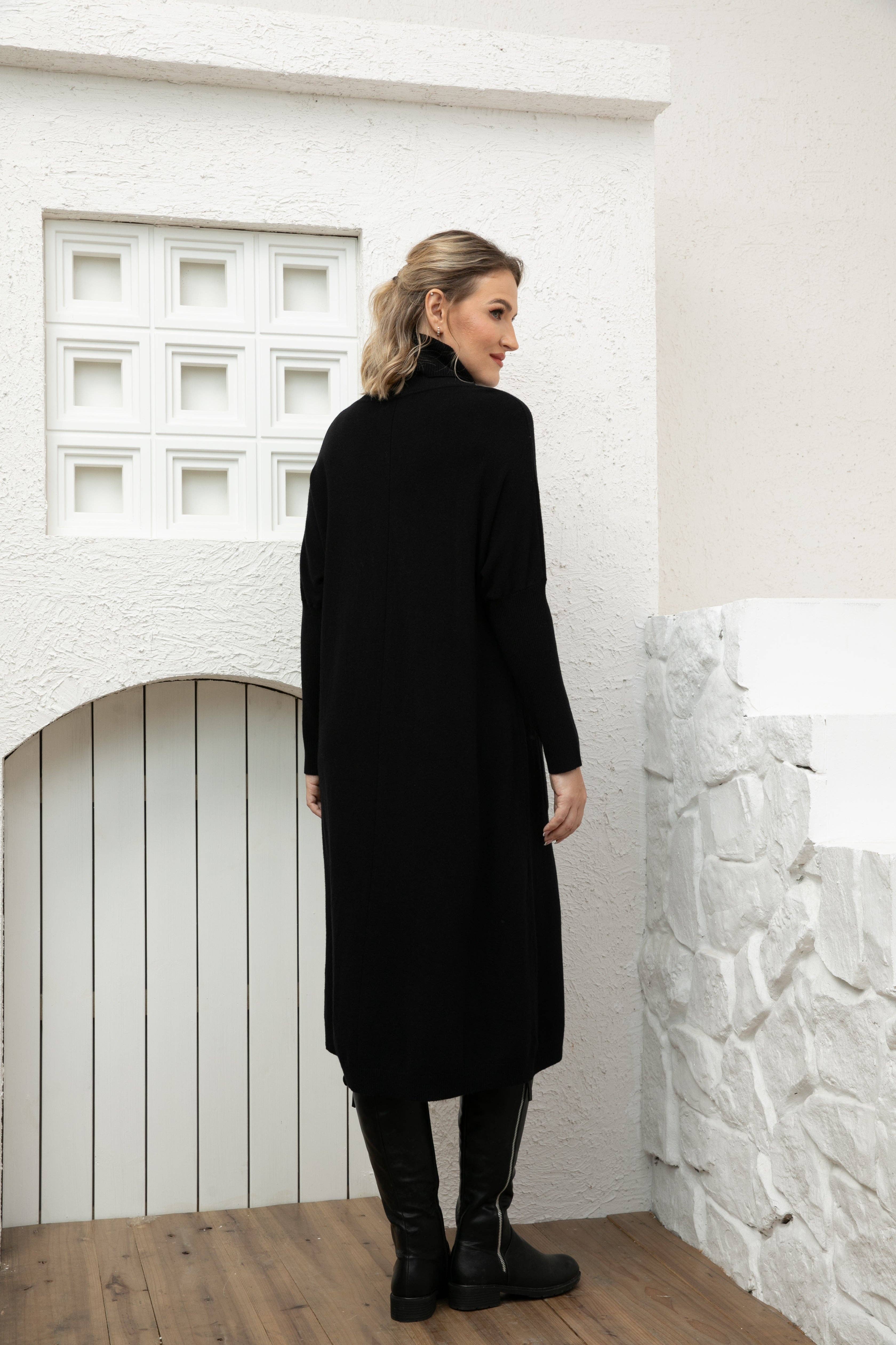 Orange Fashion Village - Vente Robe – femme - Robe-pull longue Cozy Chic21