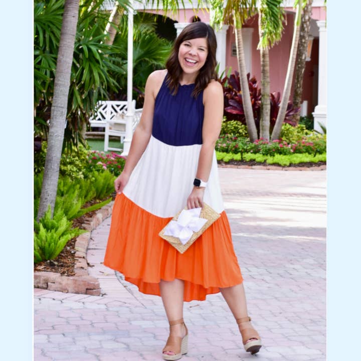 Peachy Pendants - Wholesale Clutch Bag - Women's - Vineyard Straw Clutch with White Bow6