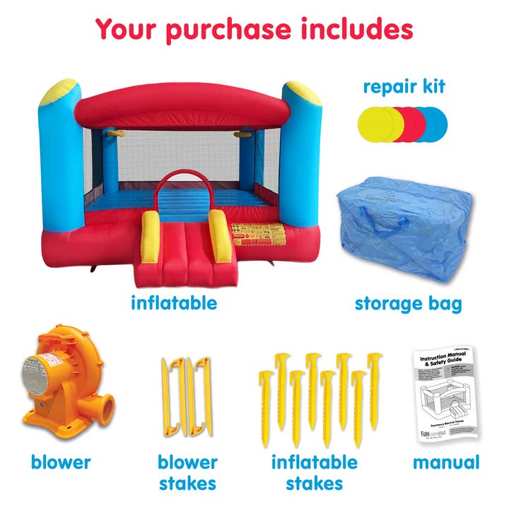 Funormous - Wholesale Inflatables - Enormous Inflatable Bounce House1