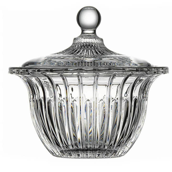 Hakan - Wholesale Decorative Plate/Dish/Bowl - Decorative Glass Candy Dish with Lid, Crystal Cut Glass Bowl3