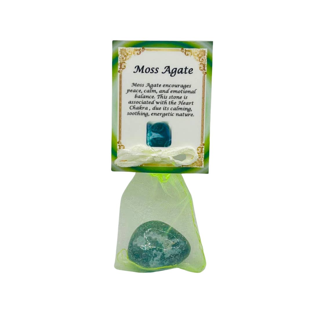 VPS Stones Inc. - Wholesale Spiritual stone/crystal - Pocket Crystal Moss Agate