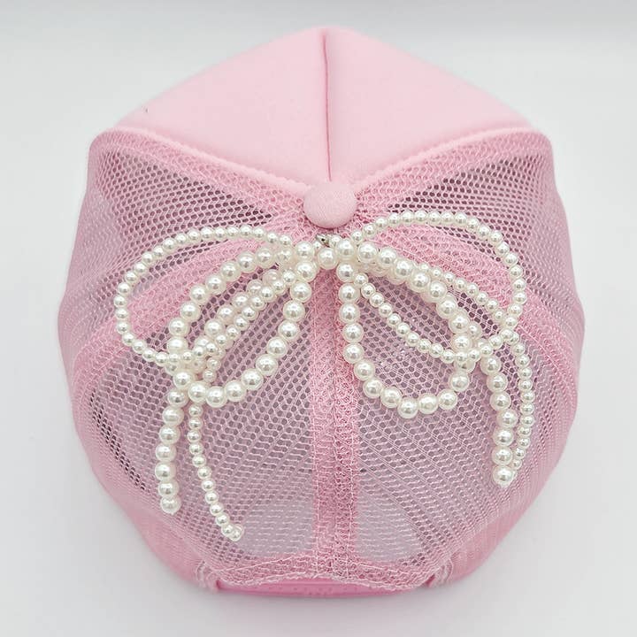 Pearl Bow Clip for wholesale by Trendy Transfers