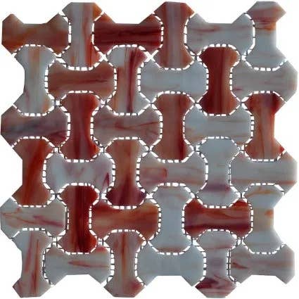 Glass Mosaic Tile | Hueso for wholesale by Maurimosaic