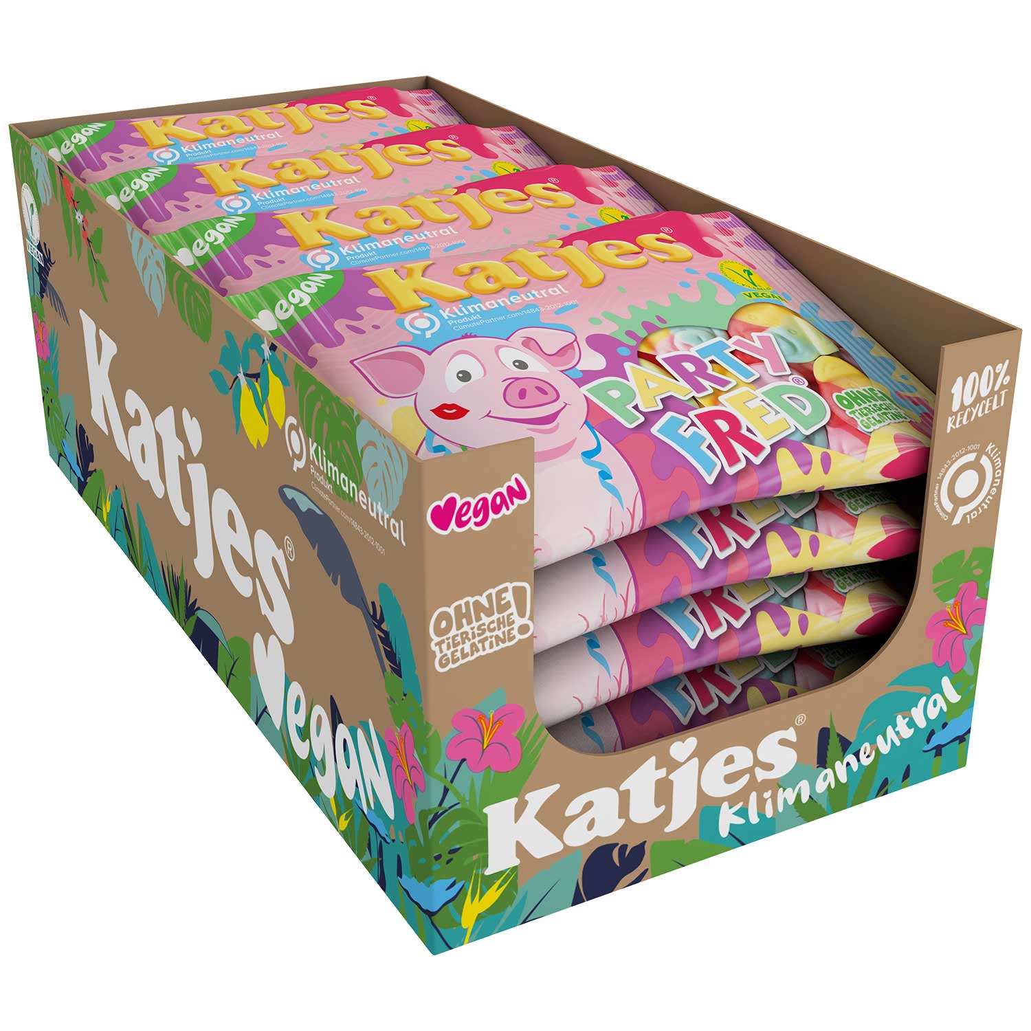 Global Bite Co - Vente Bonbons gélifiés - Katjes Party Fred 175g (Allemagne)2
