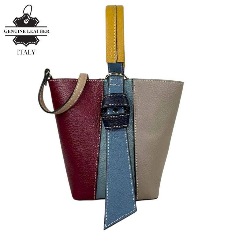 Chenson & Gorett - Wholesale Top Handle Bag - Women's - Multicolor and Exclusive Leather Bag with Women's Inner Bag5