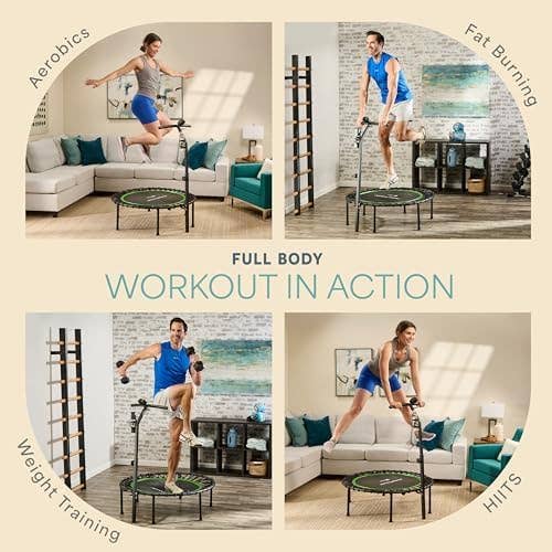 LifePro - Wholesale Fitness Equipment - Lifepro JumpTrack 40" Rebounder Trampoline with Counter 7