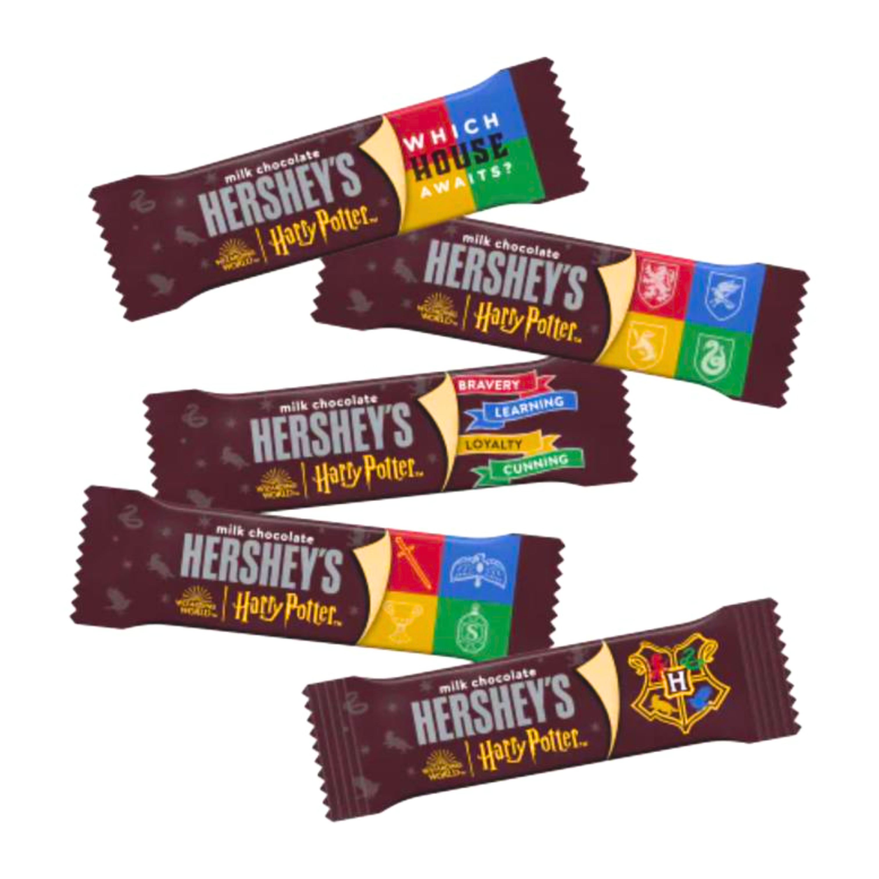 Candy In Bulk - Wholesale Chocolate Bar - Hershey's Milk Chocolate – Harry Potter Snack Size Bars – Bulk Value Pack1