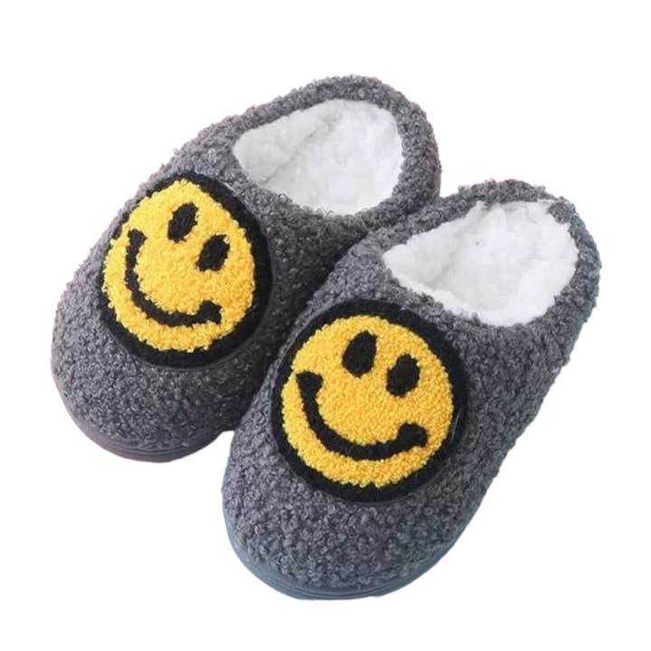 Babs + Birdie - Wholesale Slippers - Kids - Kid's Smile Slippers | 4 Colors1