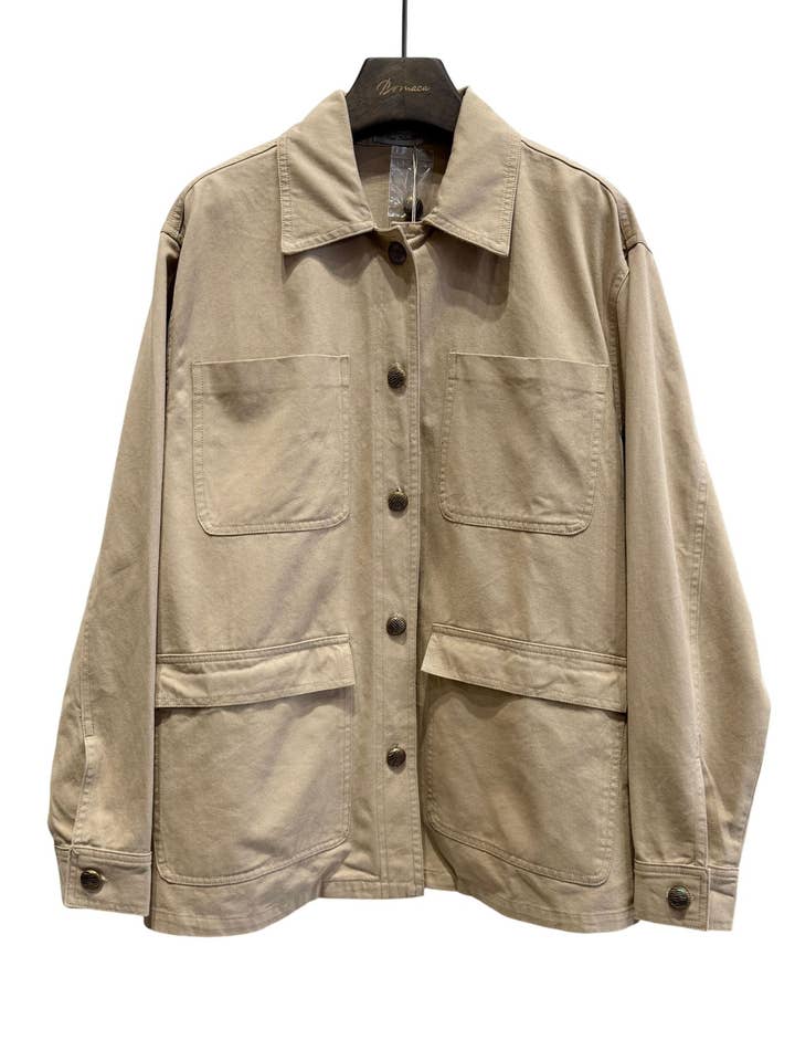 ÖVERSIZE SKURE JACKA MED BOMULLSFICKOR för wholesale av SWEET MAGIC MODA Y COMPLEMENTOS