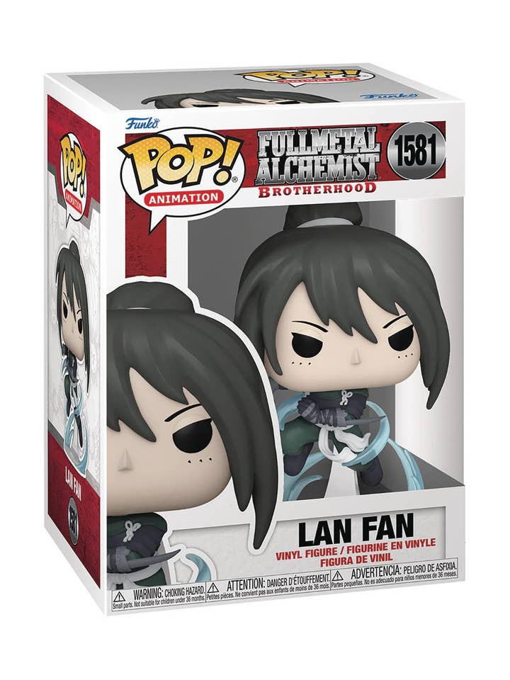 FIGURINE POP ANIMATION FULLMETAL ALCHEMIST BROTHERHOOD LAN FAN NINJA VIN pour la vente par Unknown Comics