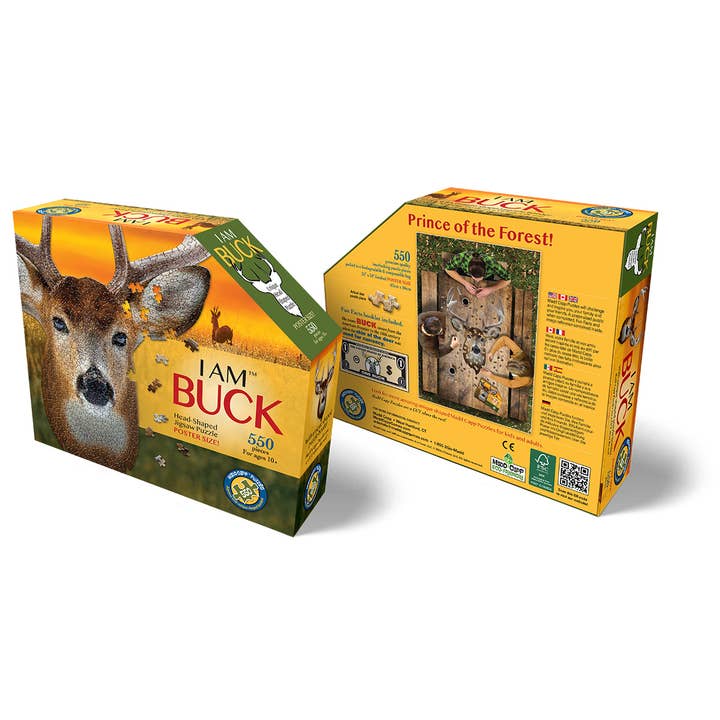 Madd Capp Games & Puzzles - Wholesale Puzzle - Adult - I AM Buck 550 piece jigsaw puzzles - gift3