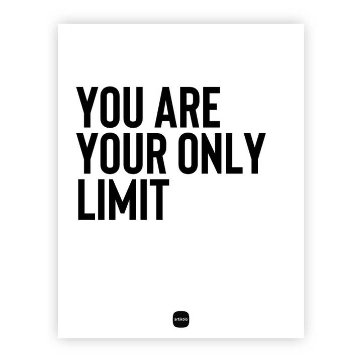 Decocard - You Are Your Only Limit for wholesale by Artikolo