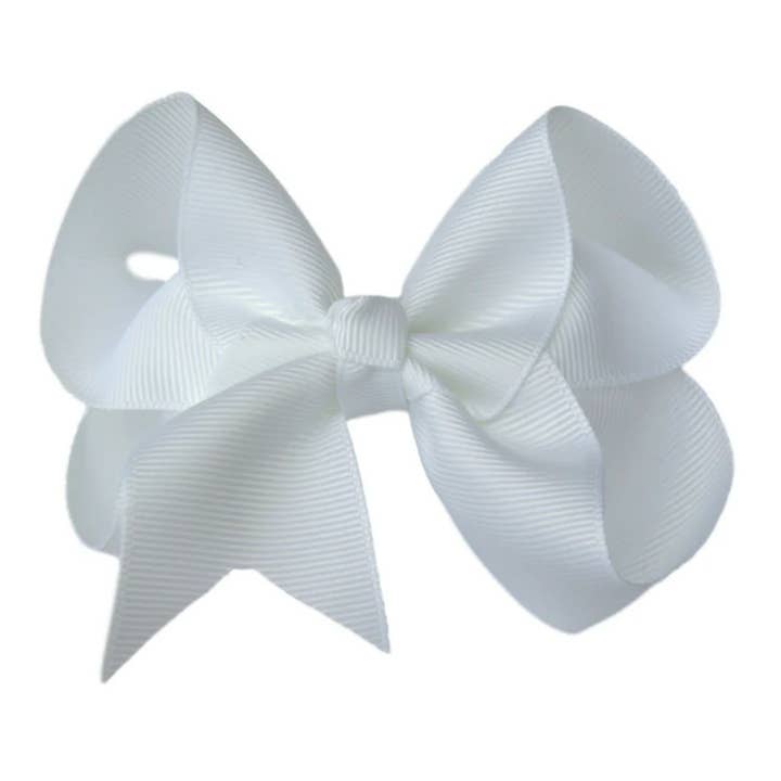 The Solid Bow – Laço para o cabelo – Criança por atacado – Arco de grosgrão sólido de 5 polegadas (1,5 polegadas)1