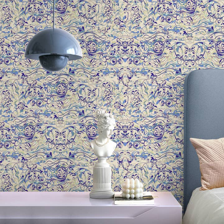 Cilé - Wholesale Wallpaper - Arabesques B Wallpaper