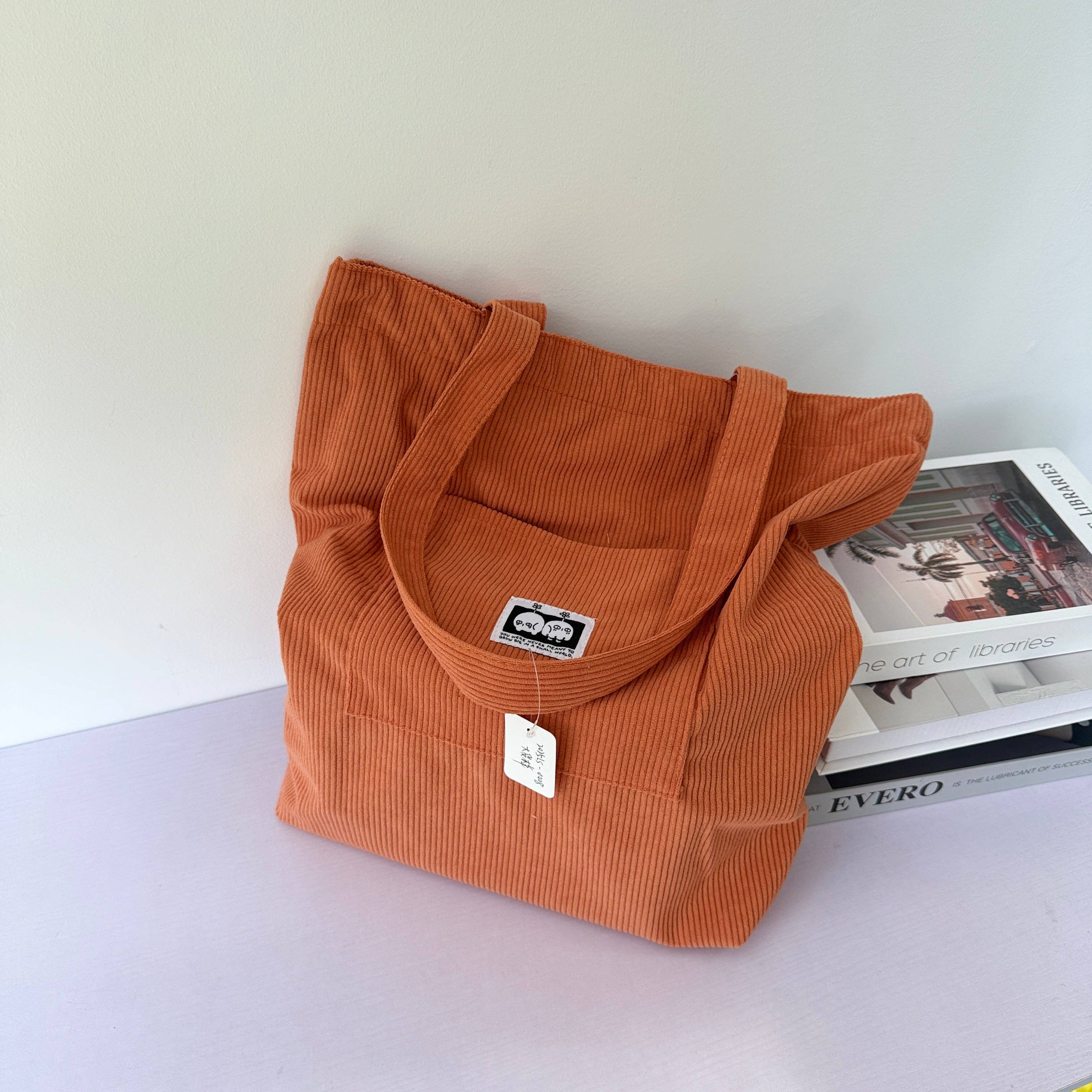 Karepango - Wholesale Tote Bag - Women's - KETSU: Large corduroy tote bag1