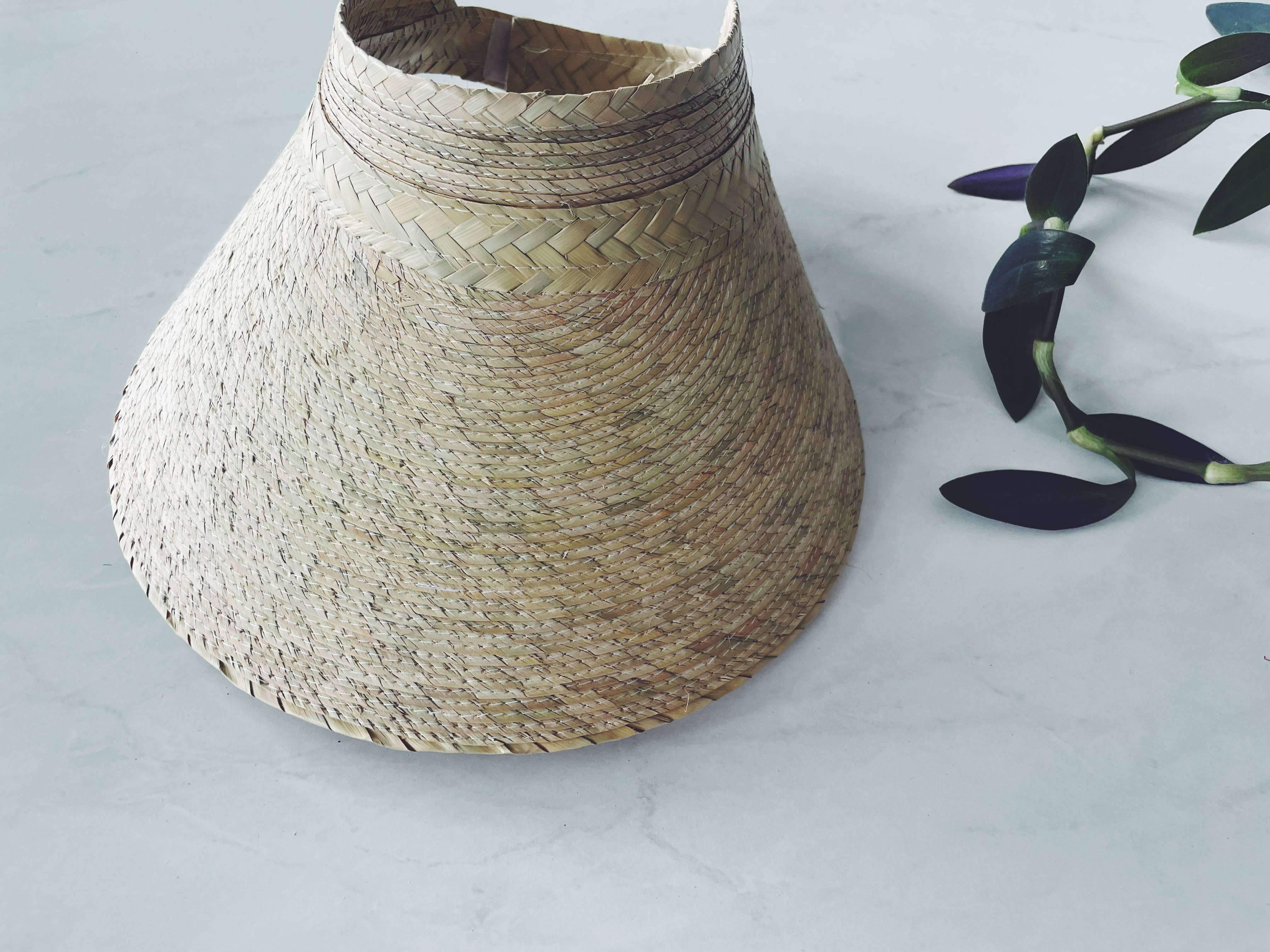 Pura Vida - Wholesale Visor - Women's - Women's Straw Hat Beach Visor3