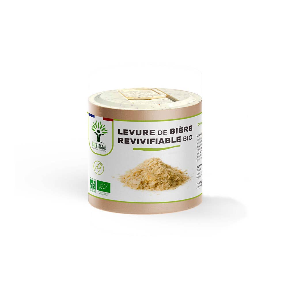 Bioptimal – Großhandel Nahrungsergänzungsmittel/Vitamin zum Einnehmen – Kapseln mit biologischer lebender Bierhefe – Bioptimal