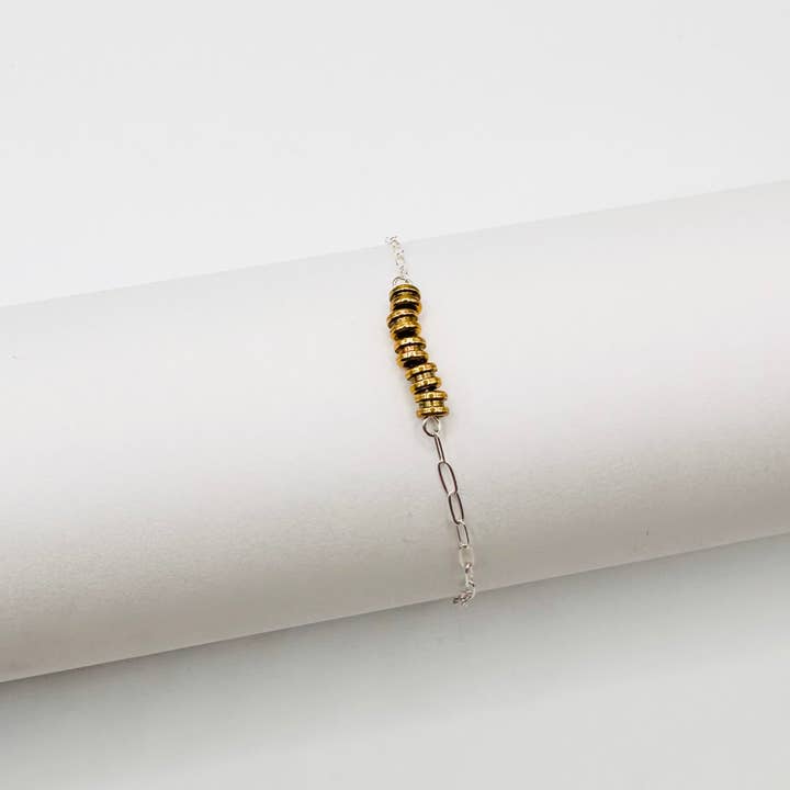 Middle Sister Designs - Wholesale Beaded Bracelet - Centered Ball-end Bracelet