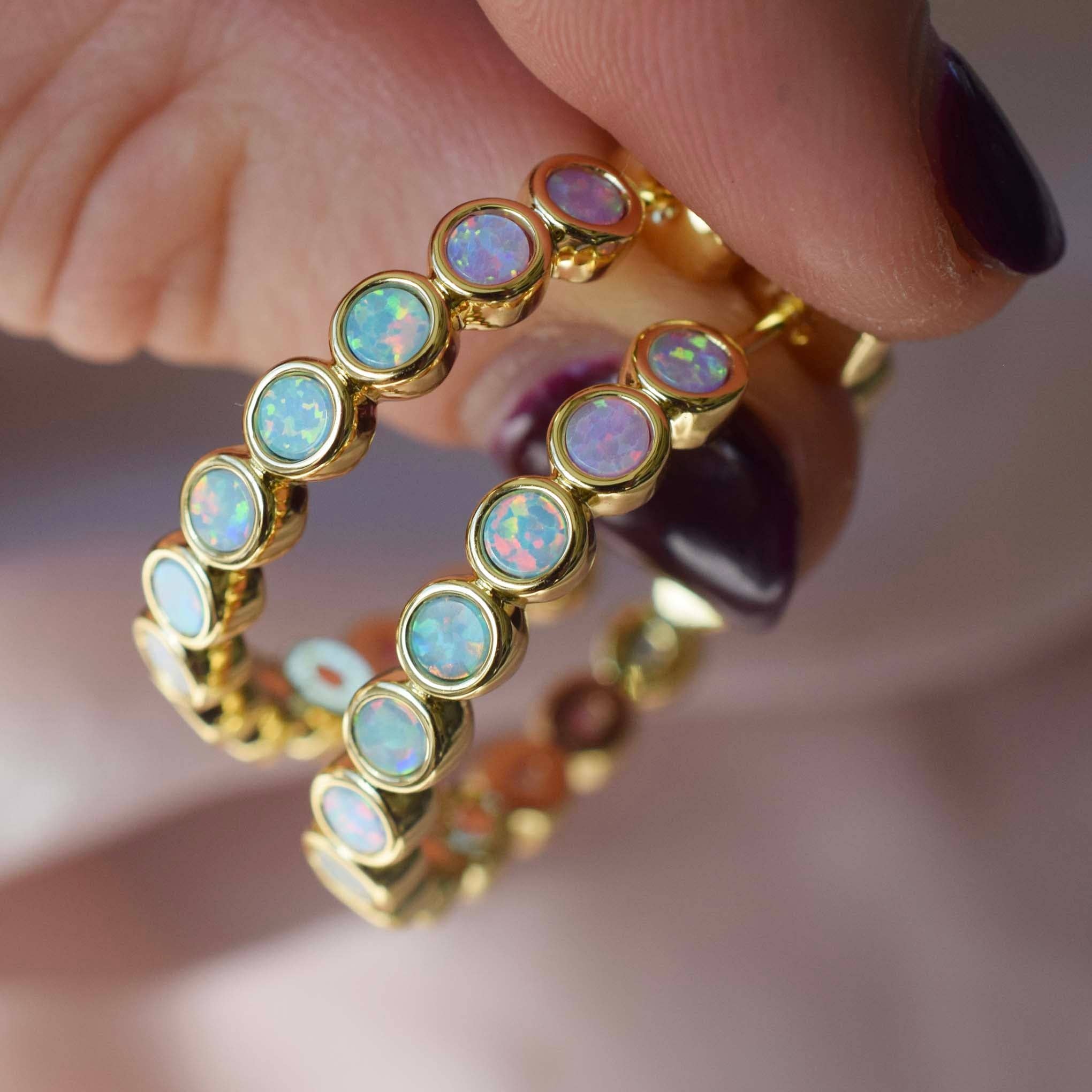 La Kaiser – Großhandel Hoops – Ombre Grande Reifen aus Opal3