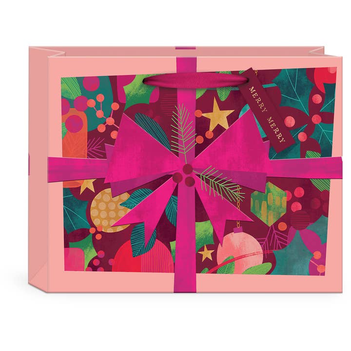 DECK THE HALLS PRESENT GIFTBAG for wholesale by Lady Jayne