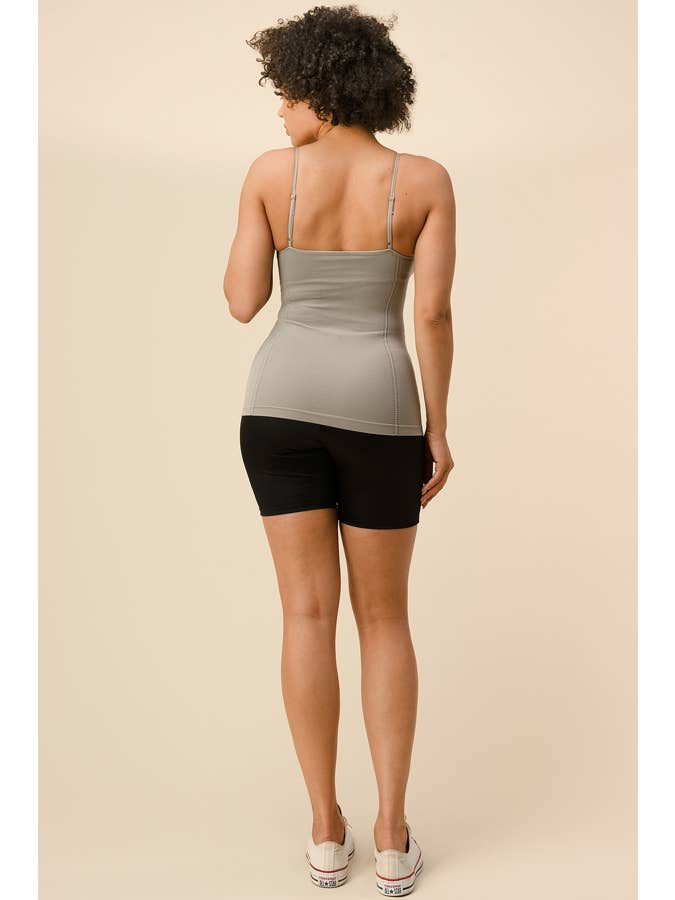 Amerikan Basics - Wholesale Camisole - Women's - Shelf Bra Seamless Camisole 13