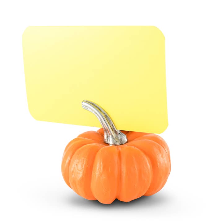 Vagabond House - Wholesale Place Card / Place Holder - Pumpkin Place Card Holder4
