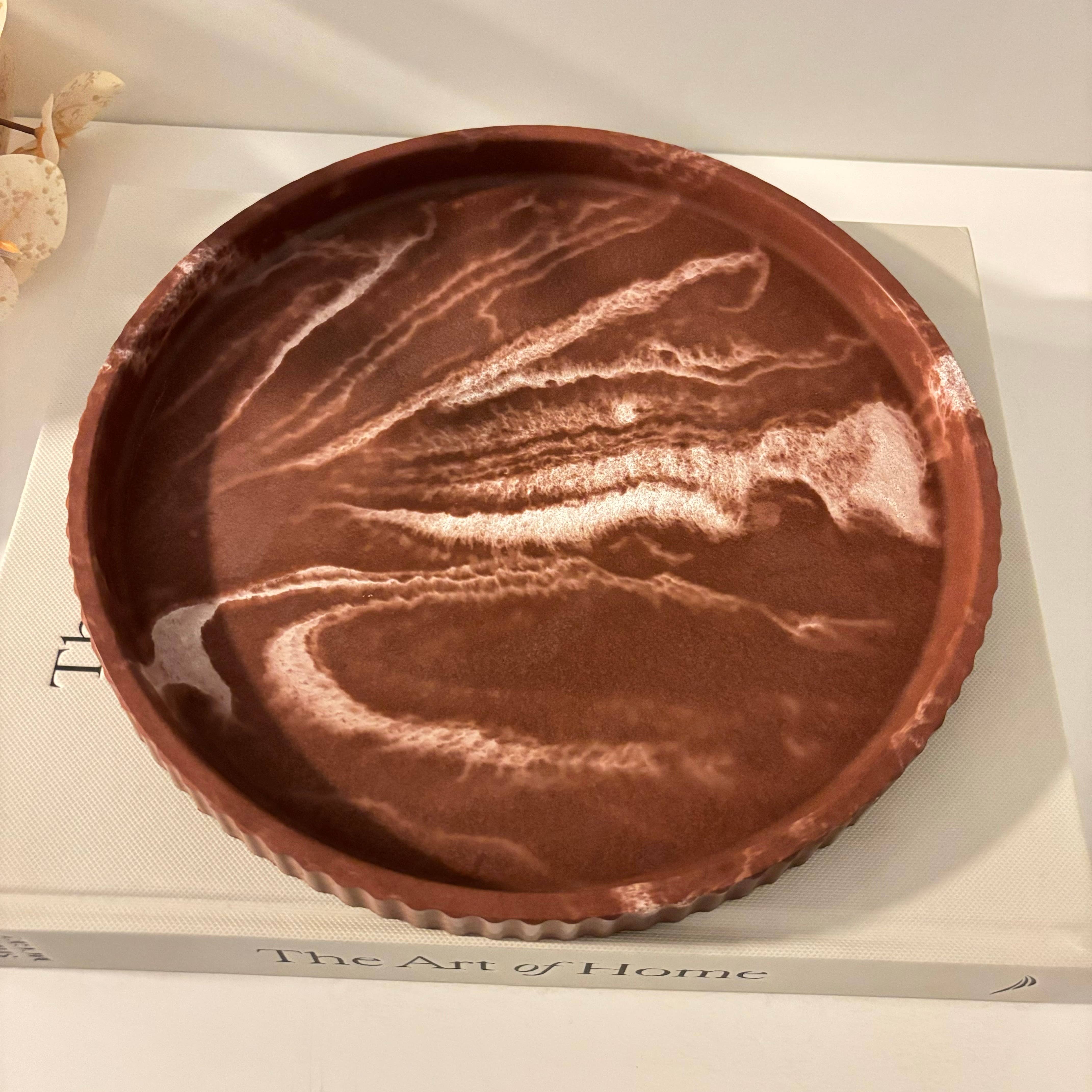 Fancy Concrete – Großhandel Deko-Tablett – Joma - Gerillte Betonschale | Runde Betonschale7