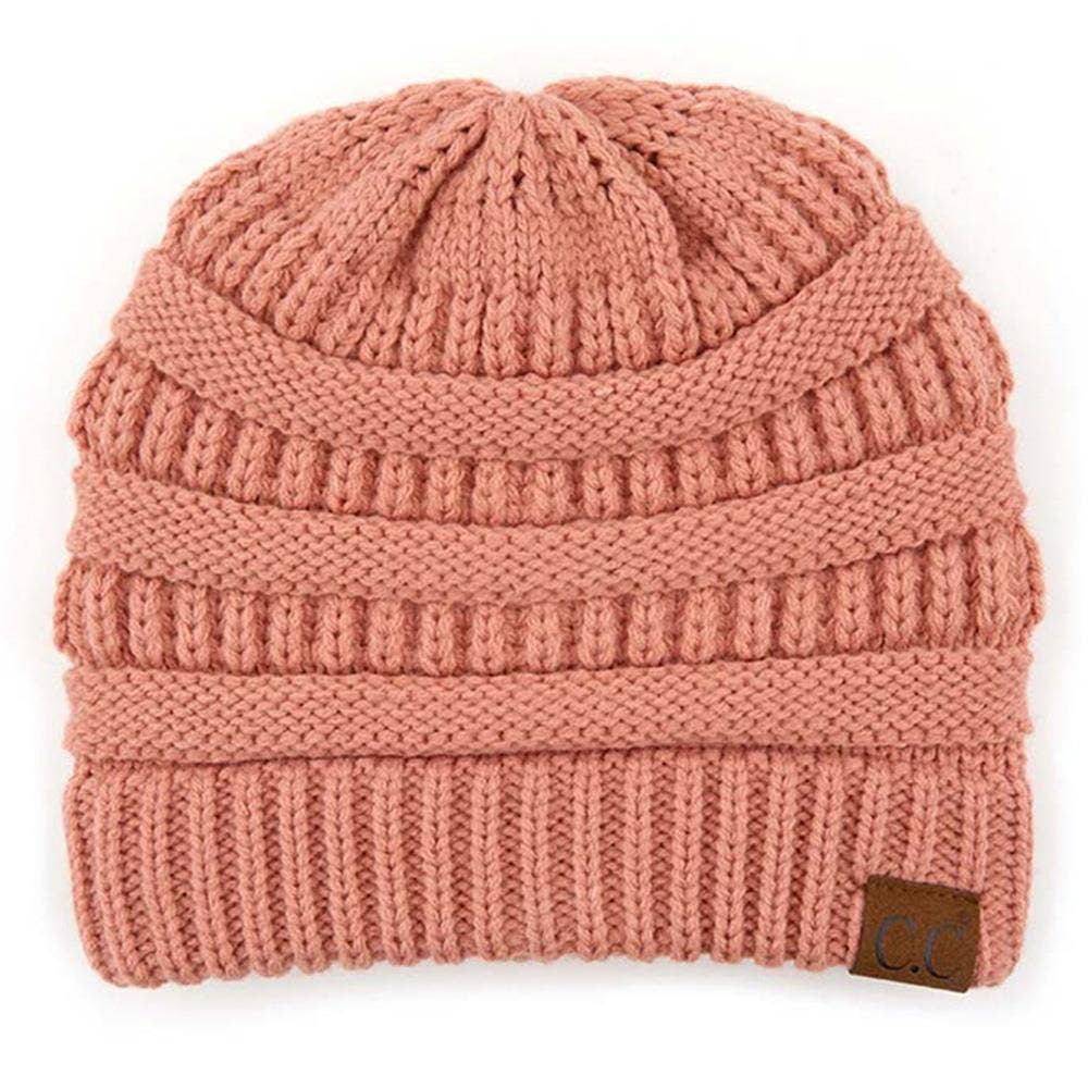 Oblige by G – Großhandel Beanie – Damen – Klassische Strickmütze mit C.C.-Etikett HAT-20A39