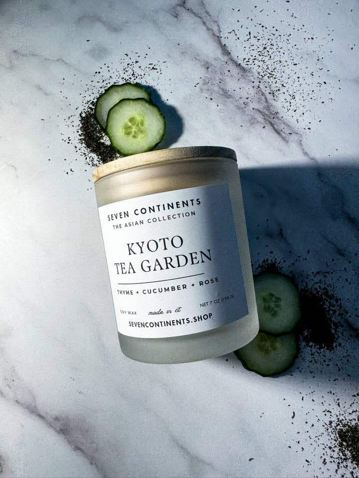 Kyoto Tea Garden Soy Candle for wholesale by Seven Continents