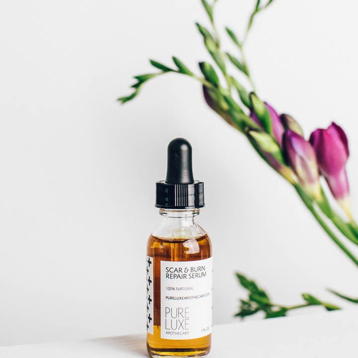 Sérum réparateur de cicatrices et de brûlures pour la vente par Pure Luxe Apothecary